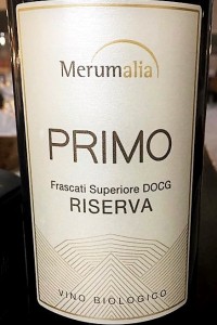 merumalia primo frascati superiore riserva vino bianco lazio etichetta doctorwine