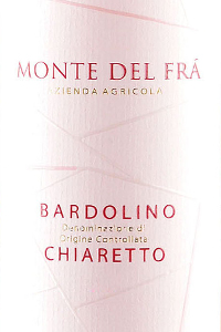 monte del frà bardolino chiaretto etichetta doctorwine