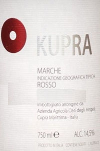 oasi degli angeli kupra vino rosso marche etichetta doctorwine