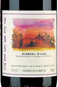 Punset Barbera d'Alba 2019