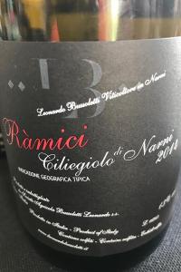 Ramici Ciliegiolo di Narni igt Bussoletti vino rosso umbria