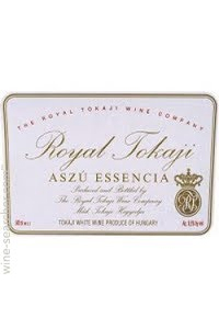 royal tokaji aszu essencia etichetta doctorwine
