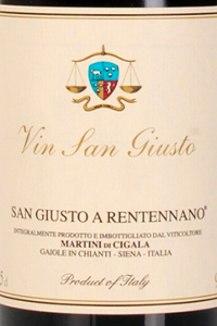 san giusto a rentennano vin san giusto toscana