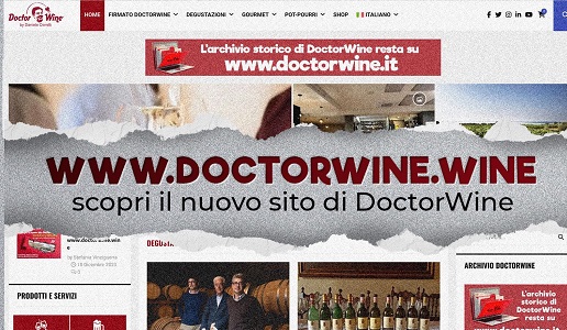 Cambio sito DoctorWine