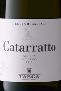 tasca d'almerita sicilia tenuta regaleali catarratto antisa etichetta