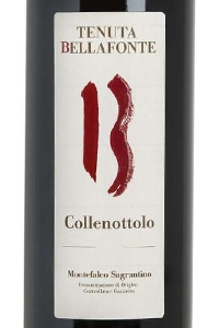 tenuta bellafonte collenottolo montefalco sagrantino etichetta doctorwine