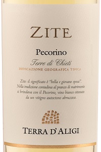 Terra d'Aligi Terre di Chieti Pecorino Zite 2019