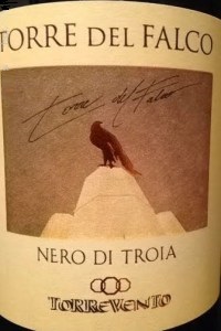 Torrevento Torre del Falco Puglia Igt Nero di Troia Vino rosso