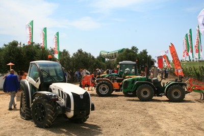 Enovitis in Campo, trattori